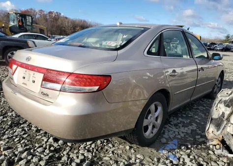2007 Hyundai Azera Gls from USA, damaged, VIN KMHFC46D57A234718